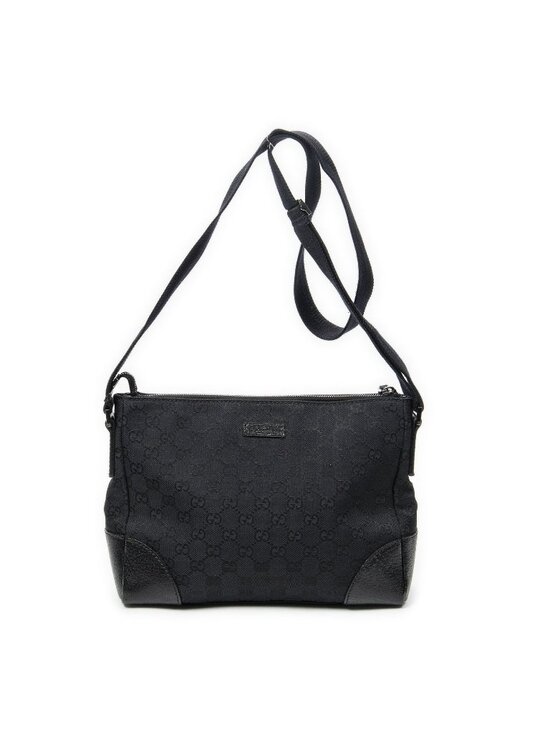 Gucci Handbags - Gucci Joy Line Black GG Canvas Messenger